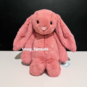 NWT Retired ‼️Jellycat Medium Bashful Sorrel Bunny - HTF - FAST SHIPPING
